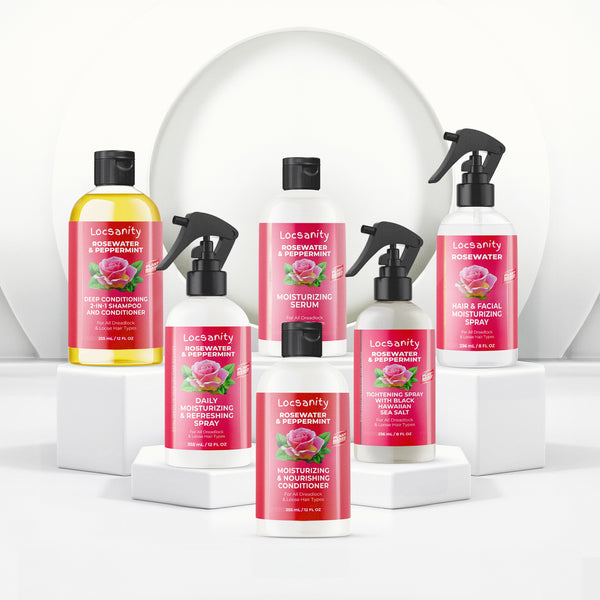 Rosewater Peppermint Loccare Bundle