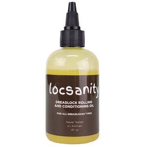 Locsanity Dreadlock and Loose Natural Hair Rolling and Conditioning Oil - Locsanity