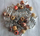 28Pcs/Lot Tibetan Silver Braid Dread Dreadlock Beads Mixed Designs Medium/Large