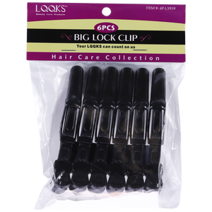 LQQKS Big Lock Clip - 6 Piece Set