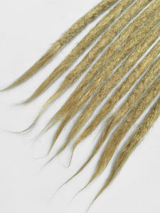 100% Human Hair Dreadlocks Handmade Single Ended - Straight Hair Large - Locsanity