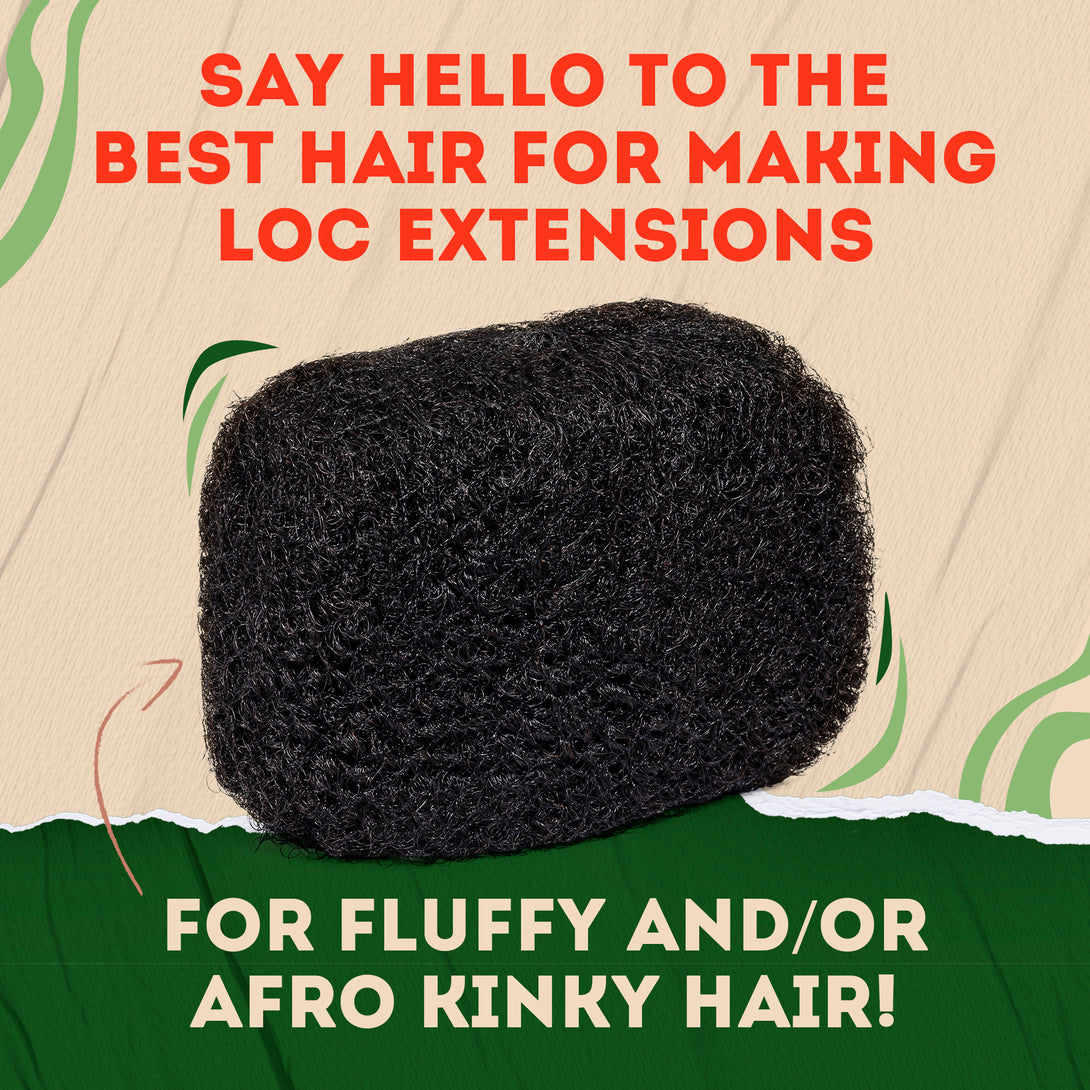 Dolago Loc Human Hair Extensions For Braiding Online Sales 100% Dreadlock  Afro Kinky Curly Human Braiding Hair Bulk No Attachment Mongolian Afro  kinky Curly Crochet Braids