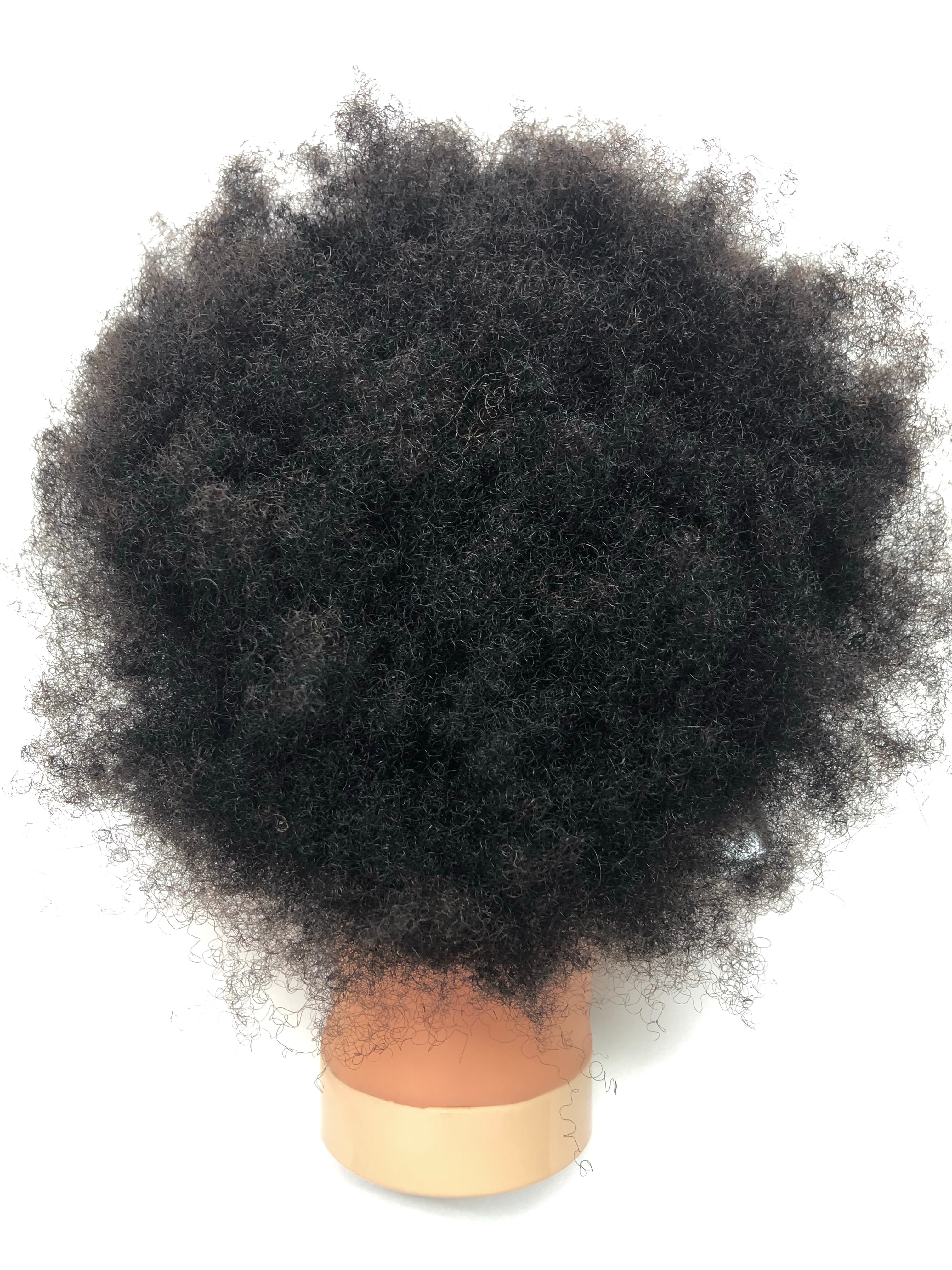 Training Mannequin Head w/ 100% Afro kinky human hair – Mukisa Locs